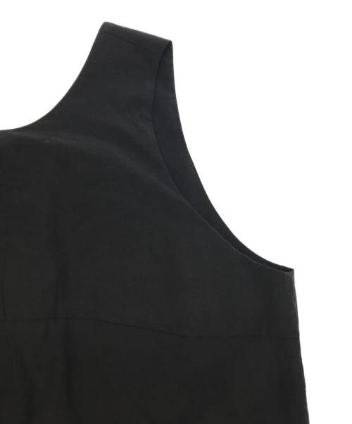 ETRE TOKYO（エトレトウキョウ）ETRE TOKYO (エトレトウキョウ) ノースリーブワンピース ブラック サイズ:FREEの古着・服飾アイテム