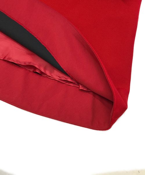 SHE TOKYO（シートーキョー）SHE TOKYO (シートーキョー) フレアスカート レッド サイズ:36の古着・服飾アイテム