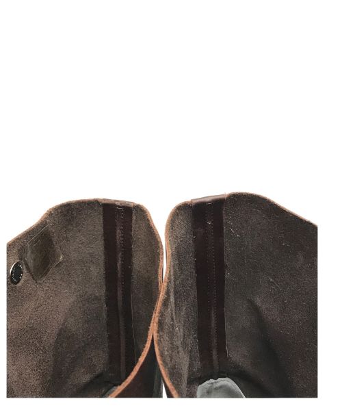 JIL SANDER NAVY（ジルサンダー ネイビー）JIL SANDER NAVY (ジルサンダー ネイビー) レザーブーツ ブラウン サイズ:35の古着・服飾アイテム