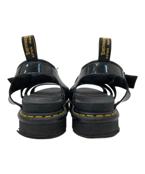 Dr.Martens（ドクターマーチン）Dr.Martens (ドクターマーチン) パテントサンダル ブラック サイズ:UK6の古着・服飾アイテム