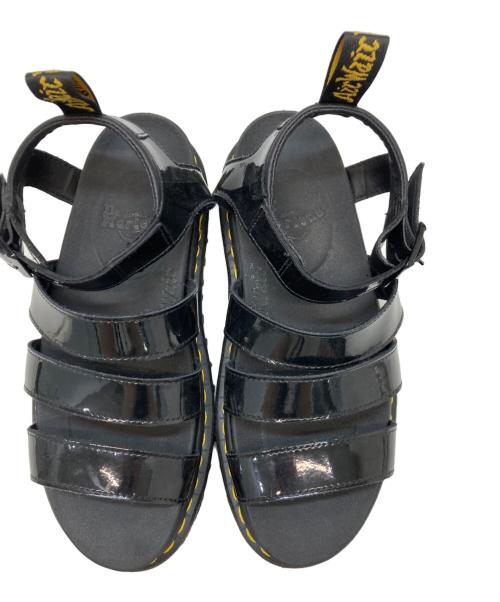 Dr.Martens（ドクターマーチン）Dr.Martens (ドクターマーチン) パテントサンダル ブラック サイズ:UK6の古着・服飾アイテム