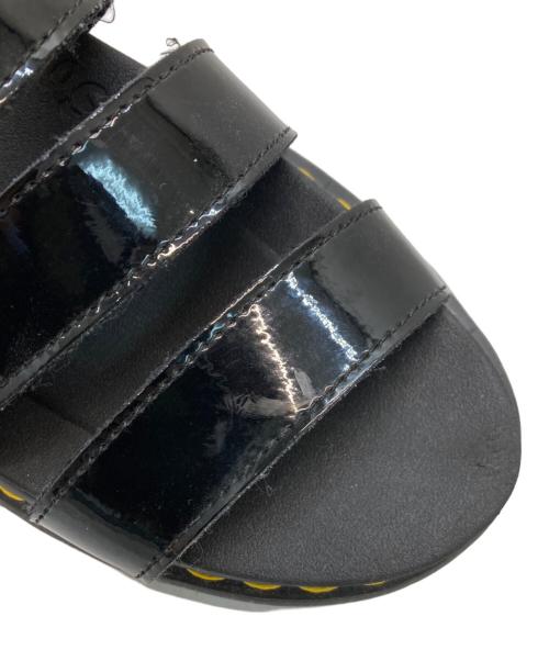 Dr.Martens（ドクターマーチン）Dr.Martens (ドクターマーチン) パテントサンダル ブラック サイズ:UK6の古着・服飾アイテム