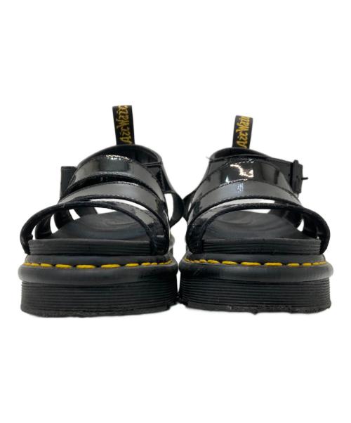 Dr.Martens（ドクターマーチン）Dr.Martens (ドクターマーチン) パテントサンダル ブラック サイズ:UK6の古着・服飾アイテム