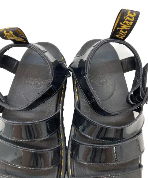 Dr.Martens（ドクターマーチン）Dr.Martens (ドクターマーチン) パテントサンダル ブラック サイズ:UK6の古着・服飾アイテム
