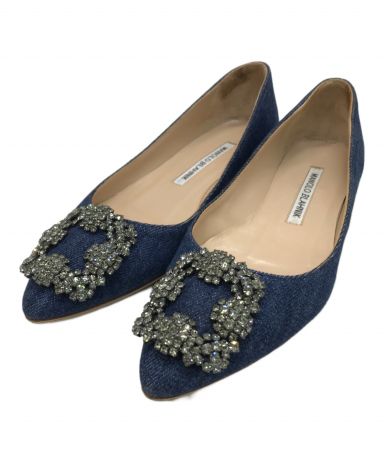 中古・古着通販】Manolo Blahnik (マノロブラニク) HANGISI デニム
