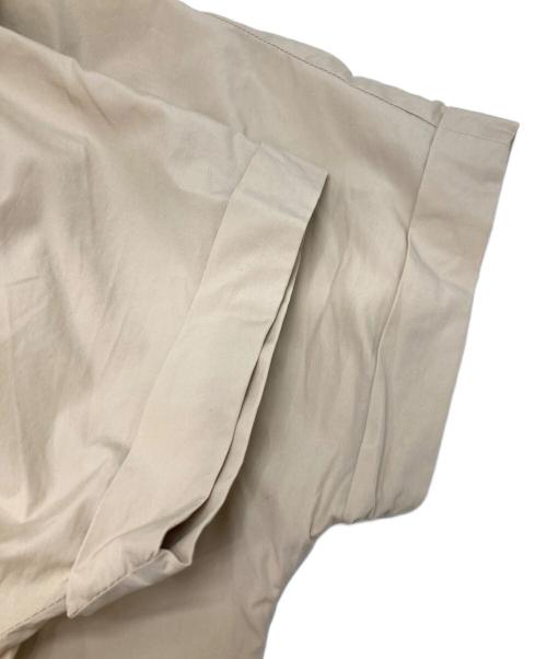 Max Mara Studio（マックスマーラ ストゥディオ）Max Mara Studio (マックスマーラ ストゥディオ) ピュアコットンワンピース ベージュ サイズ:38の古着・服飾アイテム