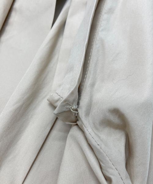 Max Mara Studio（マックスマーラ ストゥディオ）Max Mara Studio (マックスマーラ ストゥディオ) ピュアコットンワンピース ベージュ サイズ:38の古着・服飾アイテム