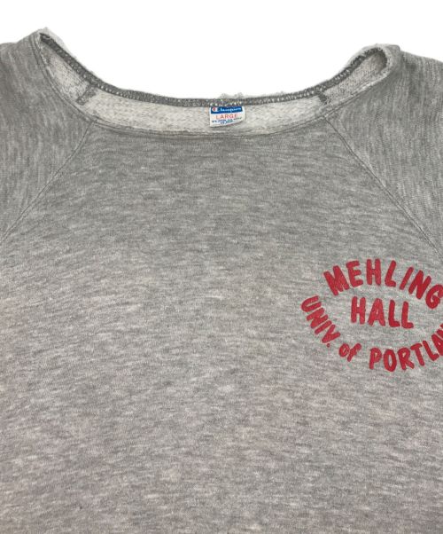 Champion（チャンピオン）Champion (チャンピオン) ヴィンテージスウェット グレー サイズ:Lの古着・服飾アイテム