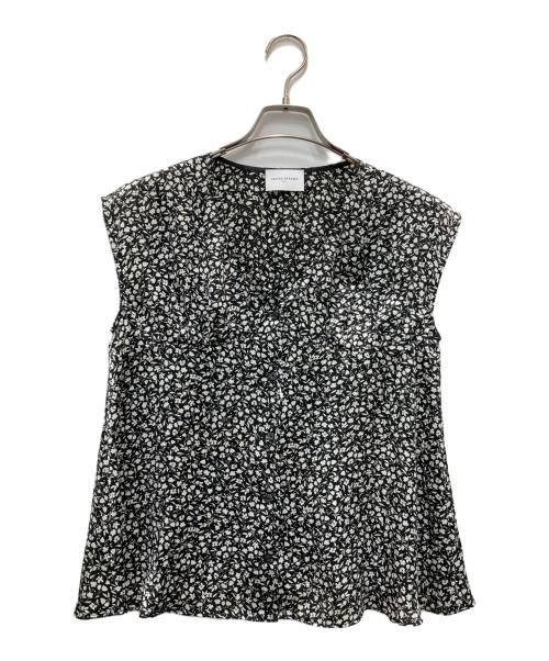 UNITED ARROWS TOKYO（ユナイテッドアローズトウキョウ）UNITED ARROWS TOKYO (ユナイテッドアローズトウキョウ) フラワープリントブラウス ブラック サイズ:FREE 未使用品の古着・服飾アイテム