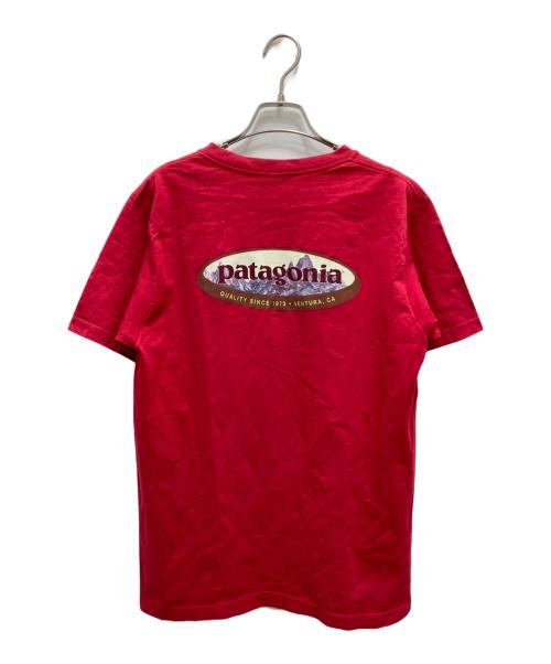 Patagonia（パタゴニア）Patagonia (パタゴニア) Beneficial T's レッド サイズ:Sの古着・服飾アイテム