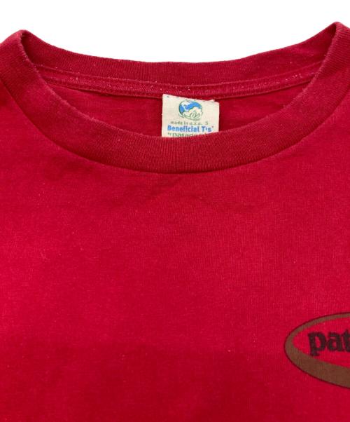 Patagonia（パタゴニア）Patagonia (パタゴニア) Beneficial T's レッド サイズ:Sの古着・服飾アイテム