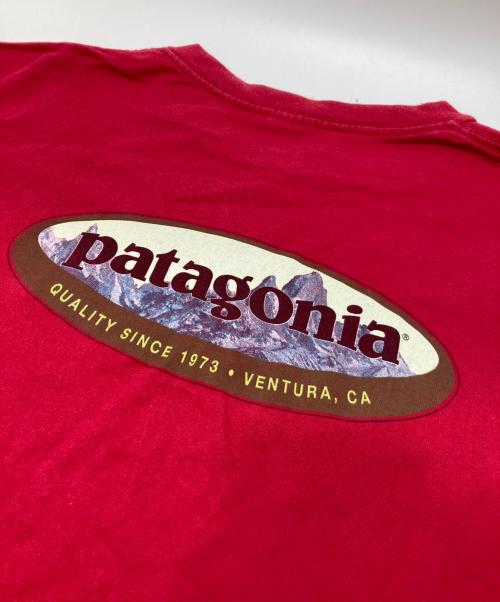 Patagonia（パタゴニア）Patagonia (パタゴニア) Beneficial T's レッド サイズ:Sの古着・服飾アイテム