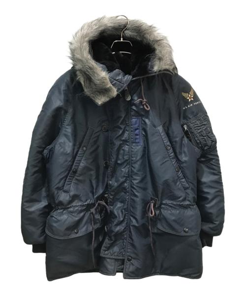 BUZZ RICKSON'S（バズリクソンズ）BUZZ RICKSON'S (バズリクソンズ) AVIATORS CLOTHING実名復刻 N-3A ネイビー サイズ:Mの古着・服飾アイテム