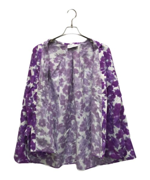 christian wijnants（クリスチャン ワイナンツ）christian wijnants (クリスチャン ワイナンツ) フラワーブラウス パープル サイズ:36の古着・服飾アイテム