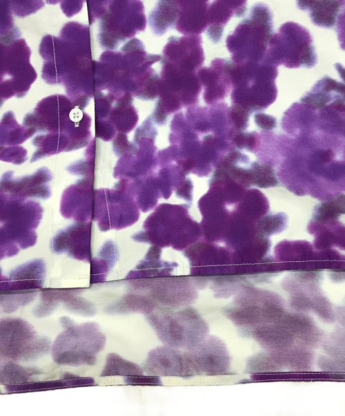 christian wijnants（クリスチャン ワイナンツ）christian wijnants (クリスチャン ワイナンツ) フラワーブラウス パープル サイズ:36の古着・服飾アイテム