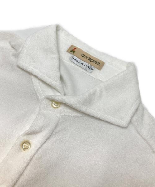 GUY ROVER（ギローバー）GUY ROVER (ギローバー) ポロシャツ ホワイト サイズ:Mの古着・服飾アイテム