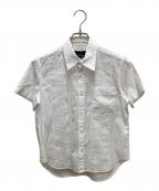 tricot COMME des GARCONSトリココムデギャルソン）の古着「刺繍シャツ」｜ホワイト