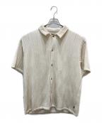 glambグラム）の古着「オープンカラーグラマーシャツ」｜アイボリー