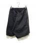 MAISON SPECIAL (メゾンスペシャル) サイドジップ ショートパンツ ブラック サイズ:S：8000円