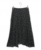 theory luxeセオリーリュクス）の古着「SHEER DOT JQ MELIA MIDIE / シープドットJQメリアミディ　※スカートのみ」｜ブラック