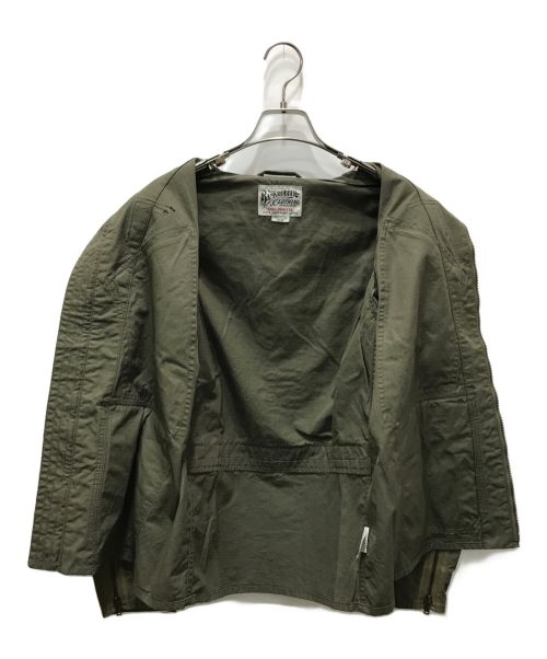 BANKROBBER（バンクロバー）BANKROBBER (バンクロバー) FLIGHT JACKET カーキ サイズ:S 未使用品の古着・服飾アイテム