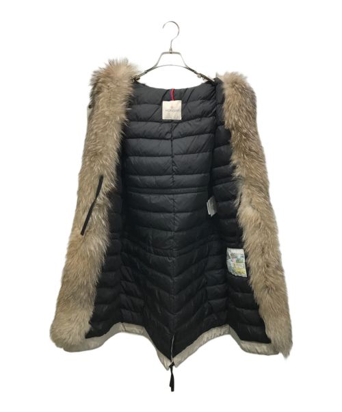 MONCLER（モンクレール）MONCLER (モンクレール) VERONIKA/ダウンコート ベージュ サイズ:1の古着・服飾アイテム