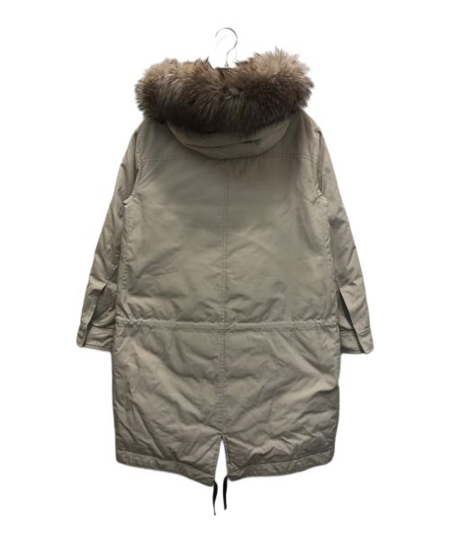MONCLER（モンクレール）MONCLER (モンクレール) VERONIKA/ダウンコート ベージュ サイズ:1の古着・服飾アイテム