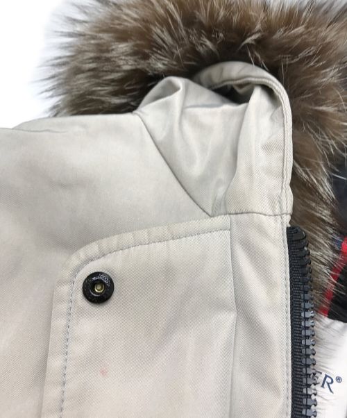 MONCLER（モンクレール）MONCLER (モンクレール) VERONIKA/ダウンコート ベージュ サイズ:1の古着・服飾アイテム