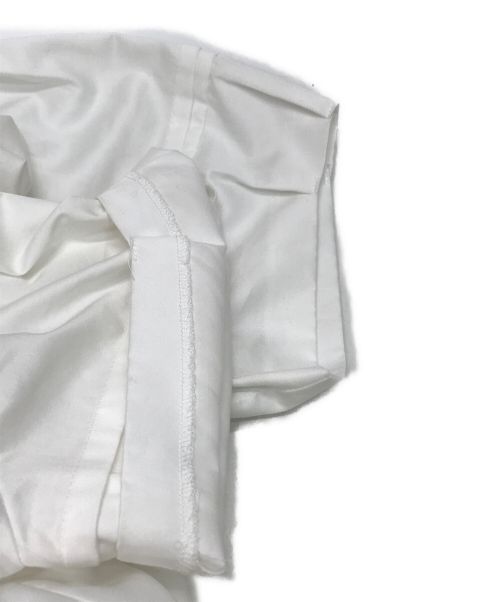 YOKO CHAN（ヨーコチャン）YOKO CHAN (ヨーコチャン) パフスリーブラッフルレイヤーブラウス ホワイト サイズ:FREEの古着・服飾アイテム