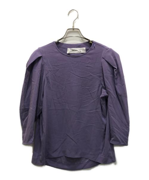 COCUCA（コキュカ）COCUCA (コキュカ) ブラウス パープル サイズ:FREEの古着・服飾アイテム