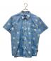 Patagonia（パタゴニア）の古着「総柄シャツ」｜ブルー
