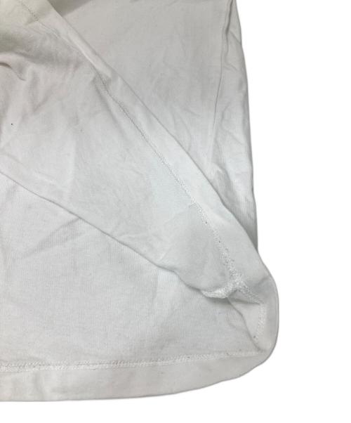 maison kitsune（メゾンキツネ）MAISON KITSUNE (メゾンキツネ) Tシャツ ホワイト サイズ:Lの古着・服飾アイテム