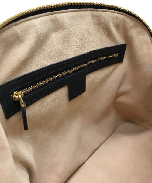 GUCCI（グッチ）GUCCI (グッチ) オフィディア ミディアム2WAYバッグ ブラックの古着・服飾アイテム
