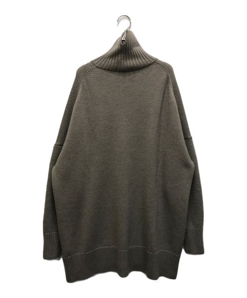 CINOH（チノ）CINOH (チノ) オーバーサイズニット ブラウン サイズ:FREEの古着・服飾アイテム