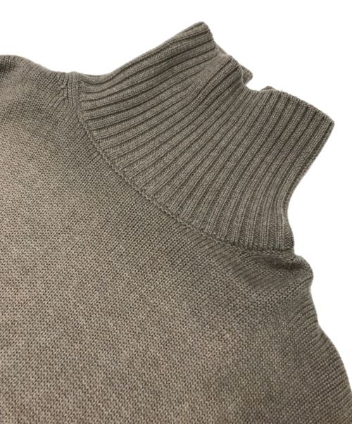 CINOH（チノ）CINOH (チノ) オーバーサイズニット ブラウン サイズ:FREEの古着・服飾アイテム