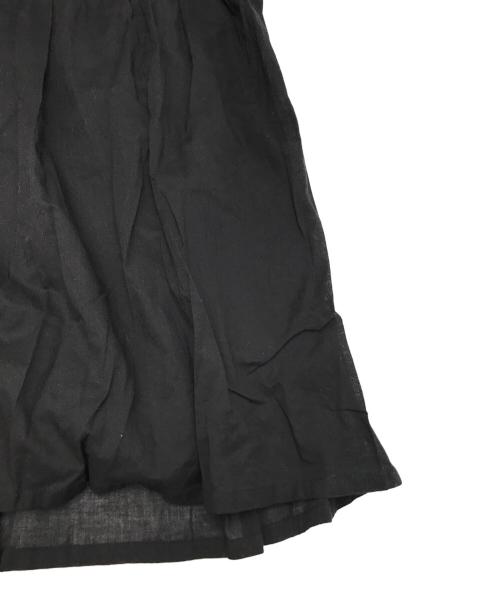 maison de soil（メゾンドソイル）maison de soil (メゾンドソイル) ピンタックワンピース ブラック サイズ:2の古着・服飾アイテム