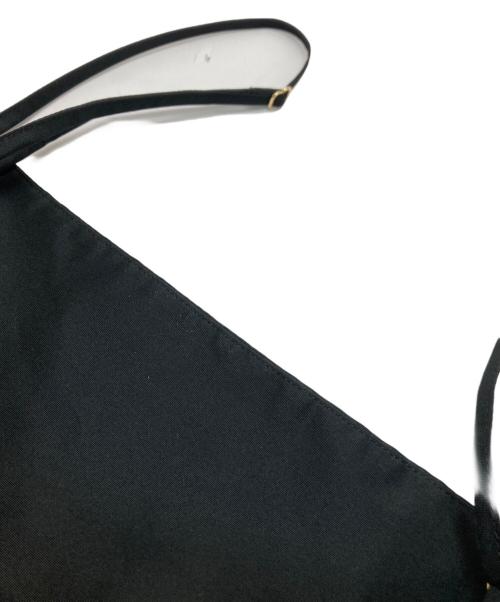 UNITED ARROWS TOKYO（ユナイテッドアローズトウキョウ）UNITED ARROWS TOKYO (ユナイテッドアローズトウキョウ) P タフタ キャミソール ブラック サイズ:不明（実寸参照）の古着・服飾アイテム