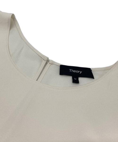 theory（セオリー）theory (セオリー) ノースリーブブラウス アイボリー サイズ:Mの古着・服飾アイテム