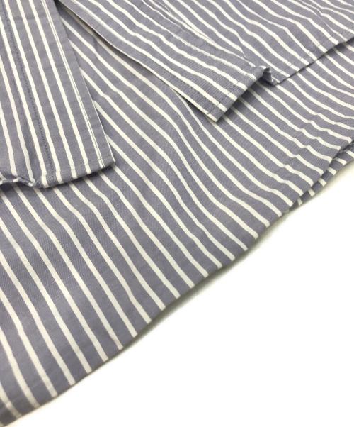 machatt（マチャット）machatt (マチャット) バンドカラーシャツワンピース ブルー サイズ:FREEの古着・服飾アイテム