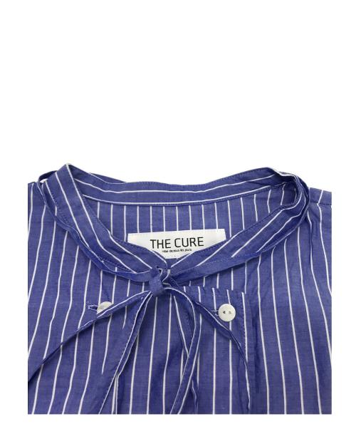 The Cure（ザ キュア）The Cure (ザ キュア) YUKO KUROSAWA (ユウコクロサワ) シャツワンピース ブルー サイズ:1の古着・服飾アイテム