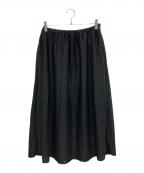 COMME des GARCONS tricotコムデギャルソントリコ）の古着「レーススカート」｜ブラック