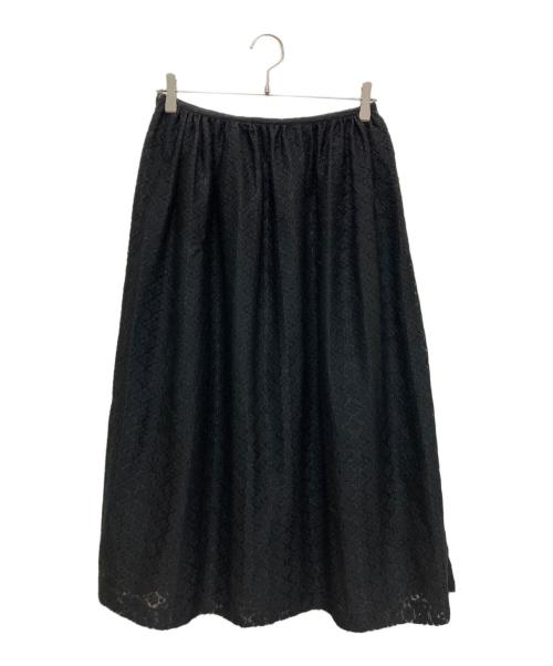 COMME des GARCONS tricot（コムデギャルソントリコ）COMME des GARCONS tricot (コムデギャルソントリコ) レーススカート ブラック サイズ:Mの古着・服飾アイテム
