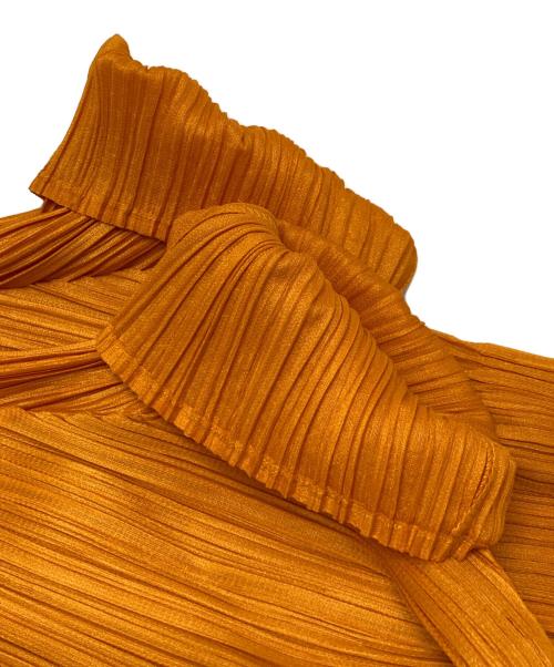 PLEATS PLEASE（プリーツプリーズ）PLEATS PLEASE (プリーツプリーズ) カットソー オレンジ サイズ:3の古着・服飾アイテム