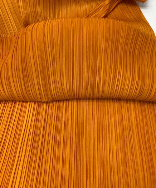 PLEATS PLEASE（プリーツプリーズ）PLEATS PLEASE (プリーツプリーズ) カットソー オレンジ サイズ:3の古着・服飾アイテム