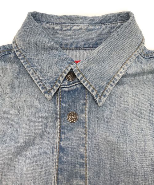 DIESEL（ディーゼル）DIESEL (ディーゼル) D-KAMA デニムシャツ インディゴ サイズ:Sの古着・服飾アイテム