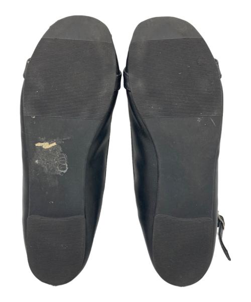 demonia（デモニア）demonia (デモニア) スタッズフラットシューズ ブラック サイズ:不明（実寸参照）の古着・服飾アイテム