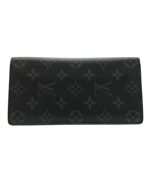 LOUIS VUITTON（ルイ ヴィトン）LOUIS VUITTON (ルイ ヴィトン) ポルトフォイユ・ブラザ ブラックの古着・服飾アイテム