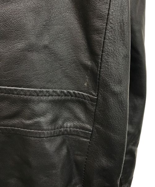 PHASE2（フェーズ）PHASE2 (フェーズ) レザーコート ブラック サイズ:Mの古着・服飾アイテム