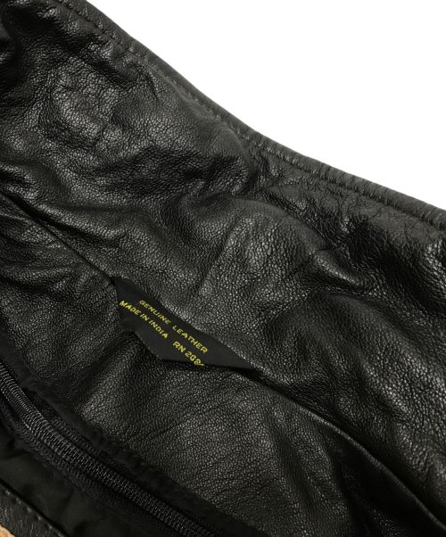 PHASE2（フェーズ）PHASE2 (フェーズ) レザーコート ブラック サイズ:Mの古着・服飾アイテム