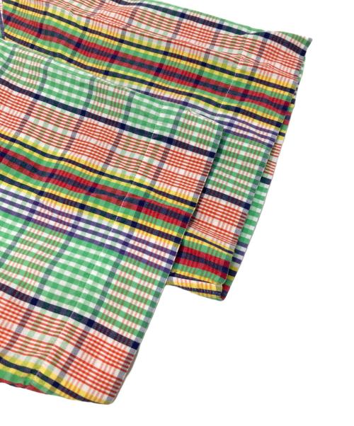 POLO RALPH LAUREN（ポロ・ラルフローレン）POLO RALPH LAUREN (ポロ・ラルフローレン) ANDY CAMPチェックシャツ グリーン サイズ:Mの古着・服飾アイテム